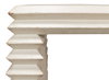 Stacked Side Table  Antique White, by Sarreid, 1'4" length x 1'8" width x 2' height thumbnail 13