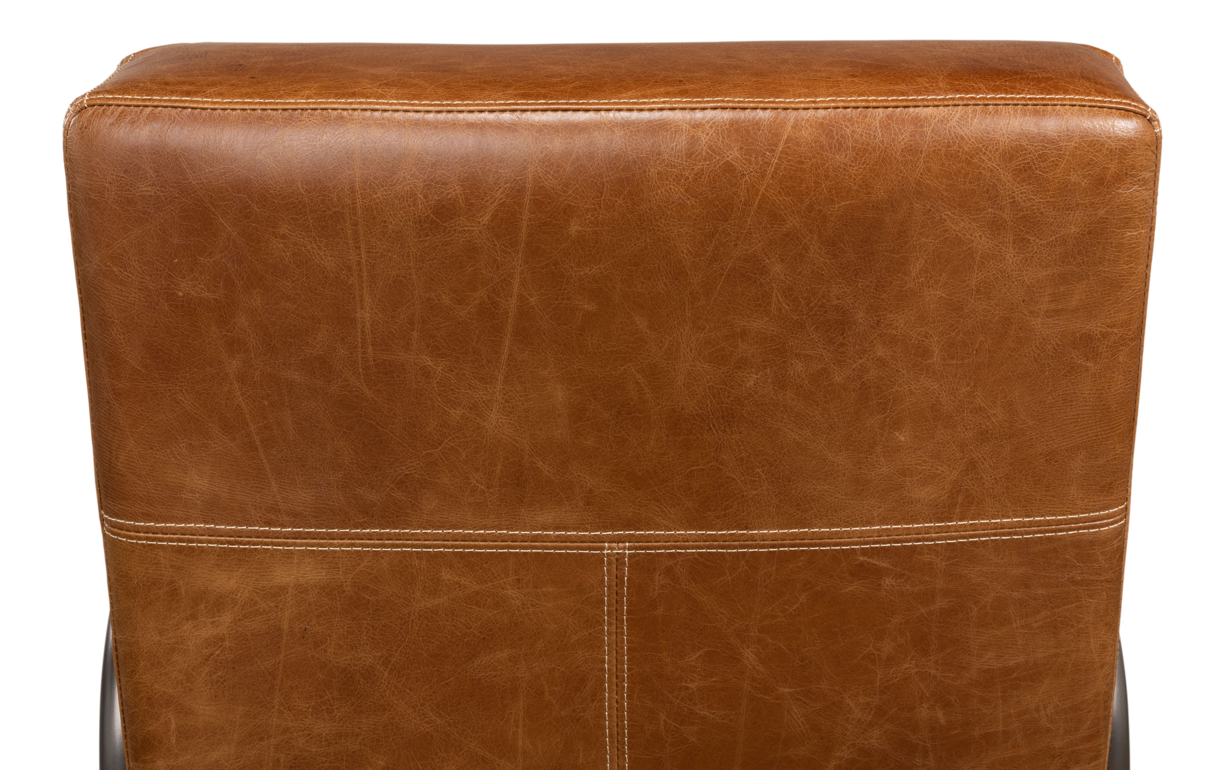 Beverly Hills Chair, Cuba Brown Leather large image 