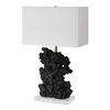 Basalt Black Stone Table Lamp, by Uttermost, 17" width x 27.25" height x 10" depth thumbnail 6