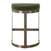 Ivanna Brass Moss Counter Stool, Counter & Bar Stool by Uttermost, 18" width x 26" height x 15" depth thumbnail 8