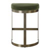 Ivanna Brass Moss Counter Stool, Furniture by Uttermost, 18" width x 26" height x 15" depth thumbnail 8
