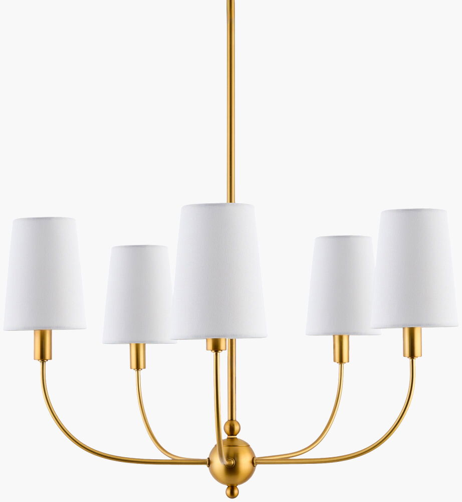 Haylen Chandelier, by Surya, 24" length x 24" width x 15" height