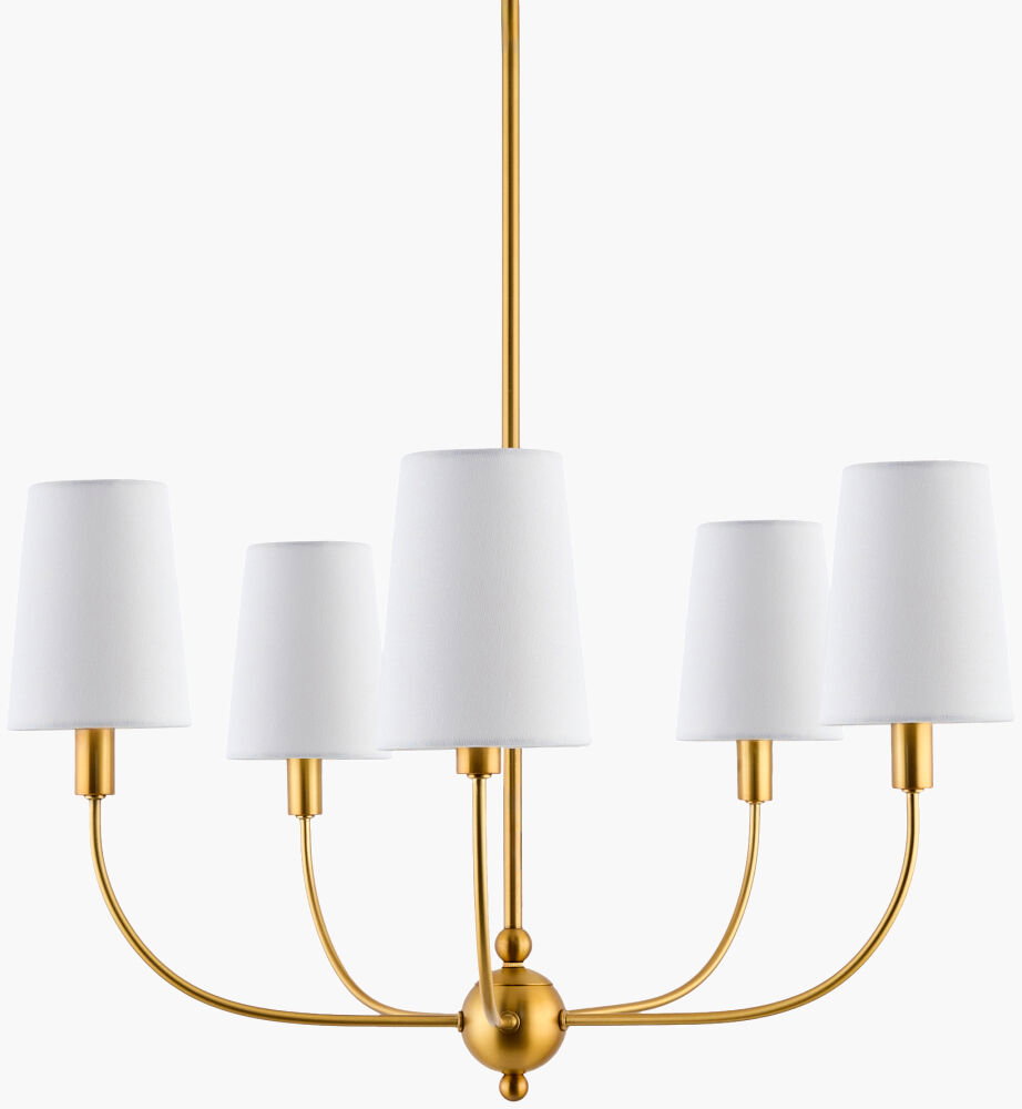 Haylen Chandelier, by Surya, 24" length x 24" width x 15" height