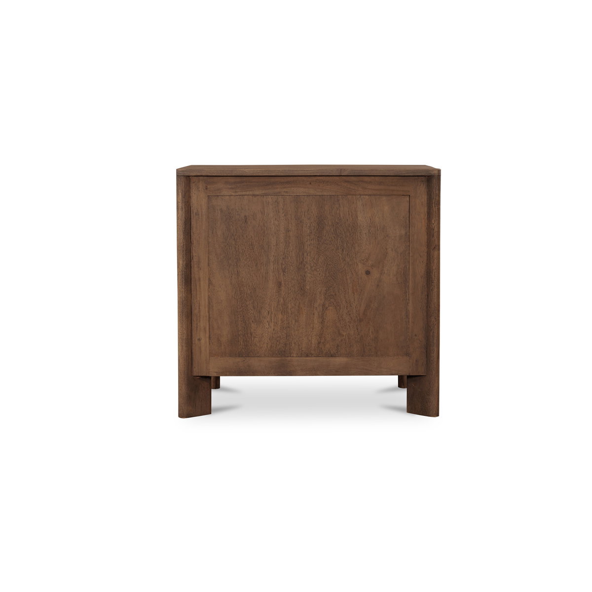 Mabel Nightstand Dark Brown, by Moe's Home, 27.5" width x 25.25" height x 19.5" depth View 5