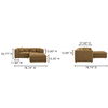 Lowtide Nook Modular Sectional Amber Glow thumbnail 6