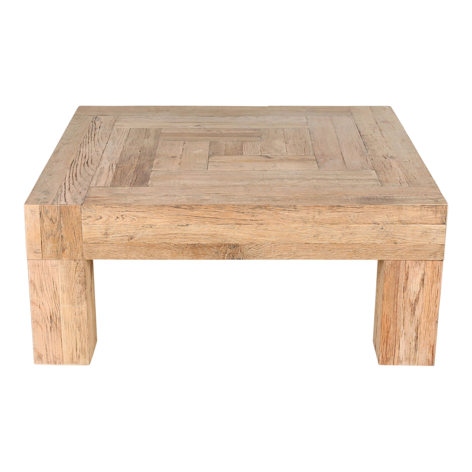 Evander Coffee Table Natural, by Moe's Home, 39.5" width x 16.5" height x 39.5" depth View 1