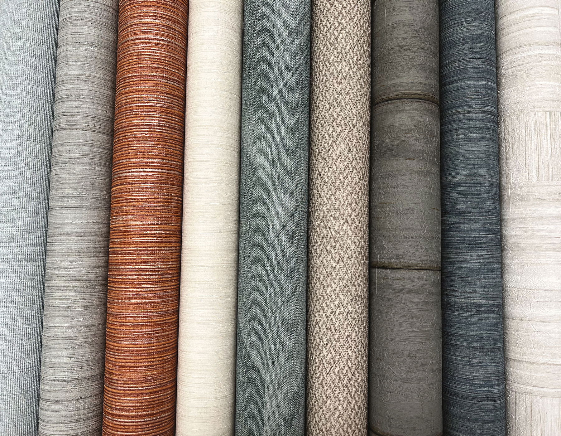 Tasar Silk Grey Wallpaper large image 