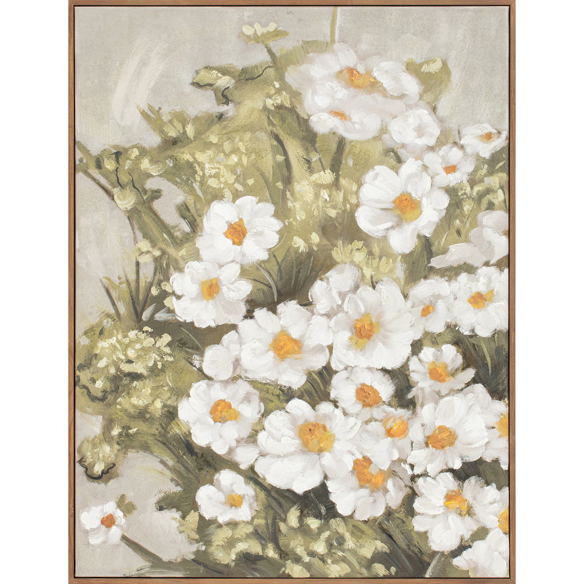 Wildflowers Framed Painting, by Moe's Home, 26" width x 34" height x 1.77" depth View 1