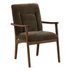 Talesa Dining Chair Olive, by Dovetail, 23.25" width x 35.5" height x 25.75" depth thumbnail 1
