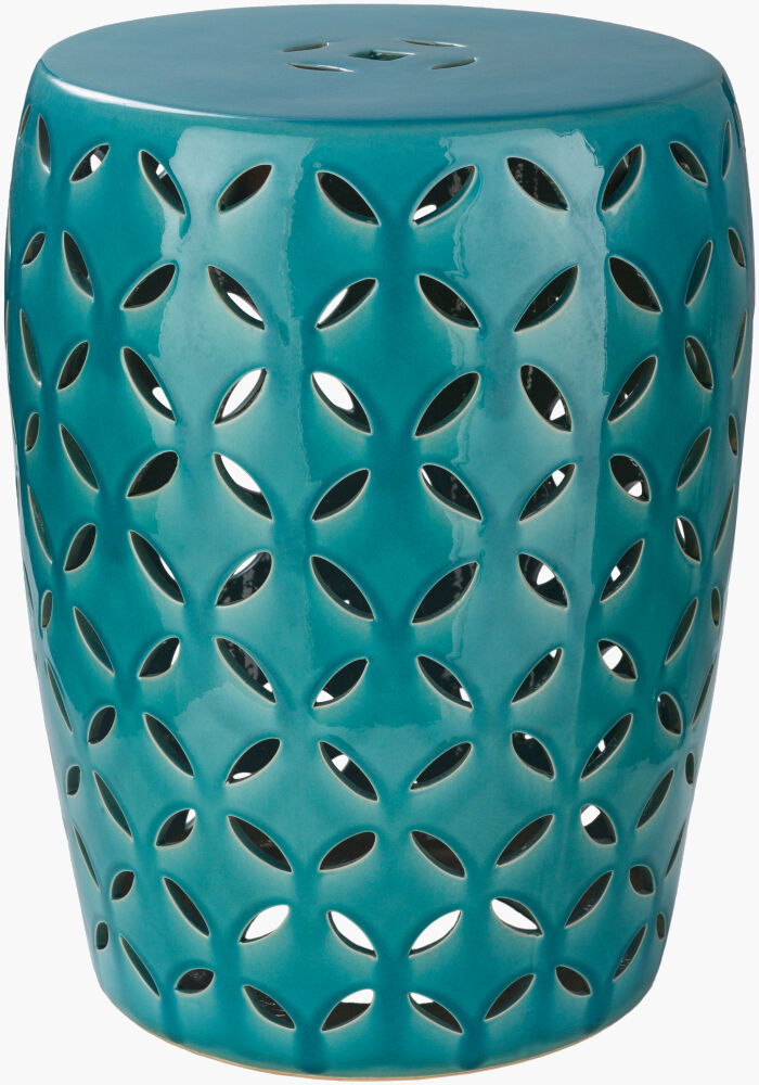 Chantilly Garden Stool, Outdoor Furniture by Surya, 1'1" width x 1'6" height