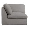 Miles Outdoor Corner Speckled Light Grey thumbnail 0