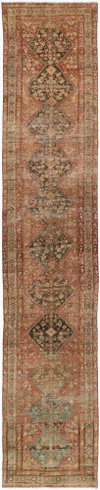 Antique One of a Kind Handmade Rug, by Surya, 16'3" length x 3'2" width thumbnail