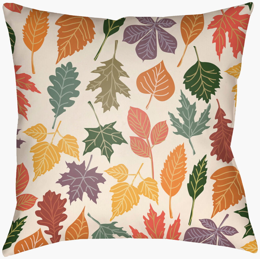 Lodge Cabin Accent Pillow, Decorative Pillow by Surya, 20" length x 20" width