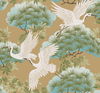 Sprig & Heron Gold Wallpaper thumbnail 0