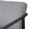 Brunei Modern Gray Accent Chair thumbnail 8