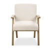 Blakely White Dining Arm Chair, Dining Chair by Uttermost, 25.5" width x 34.5" height x 27" depth thumbnail 1