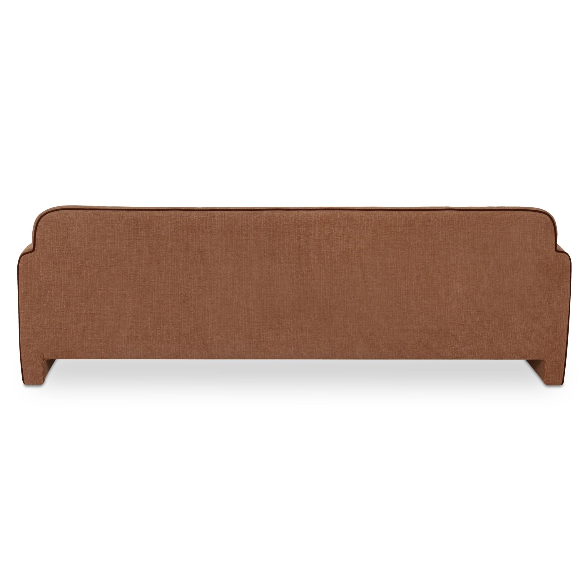 Leo Sofa Light Brown, Sofas & Sectional by Moe's Home, 90" width x 29.5" height x 33.8" depth View 5