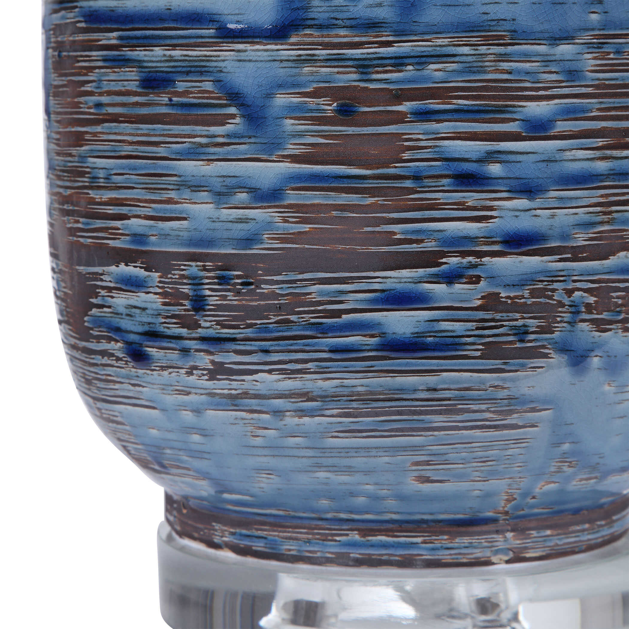 Magellan Blue Table Lamp large image 