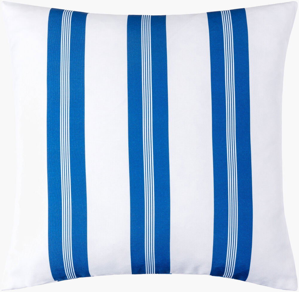 Classic Stripe Accent Pillow, Decorative Pillow by Surya, 20" length x 20" width