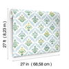 Estee Garden Blue Wallpaper thumbnail 6