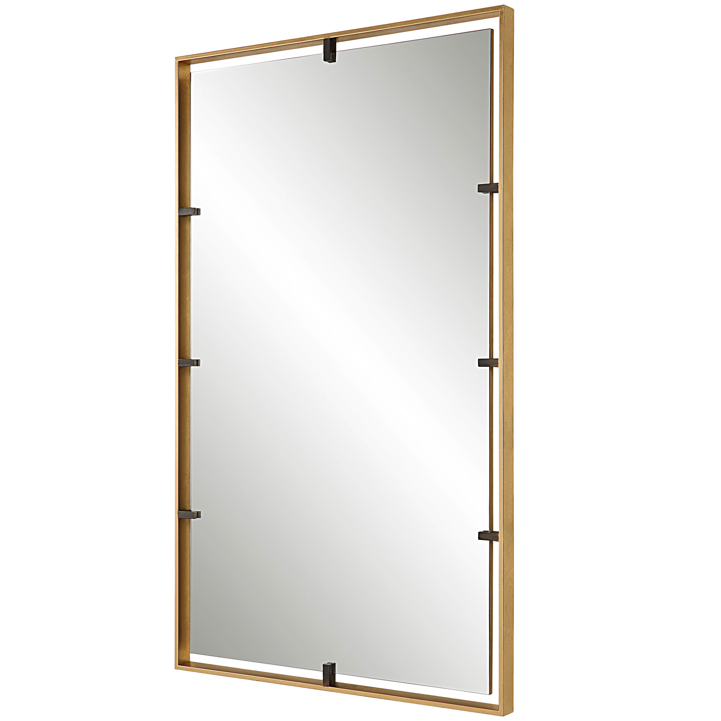 Egon Gold Wall Mirror large image 