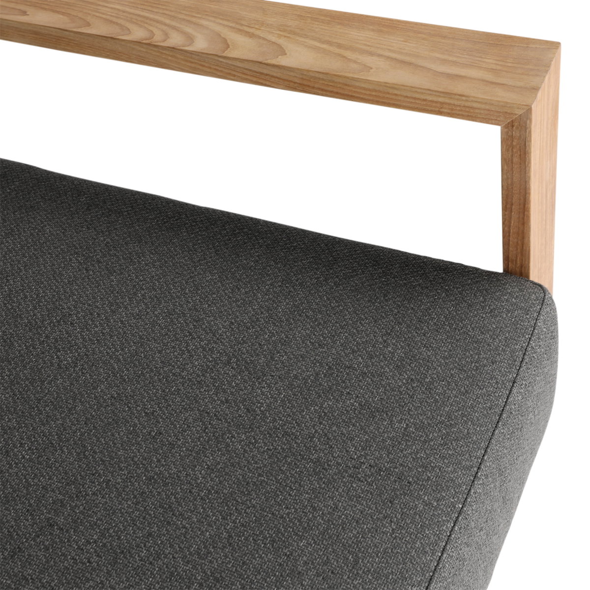 Darlene Outdoor Sofa Charcoal, Sofas & Sectional by Dovetail, 94.62" width x 32.5" height x 33.5" depth View 5