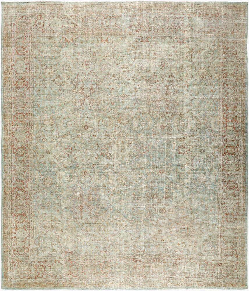 Antique One of a Kind Handmade Rug, by Surya, 12'2" length x 10'2" width