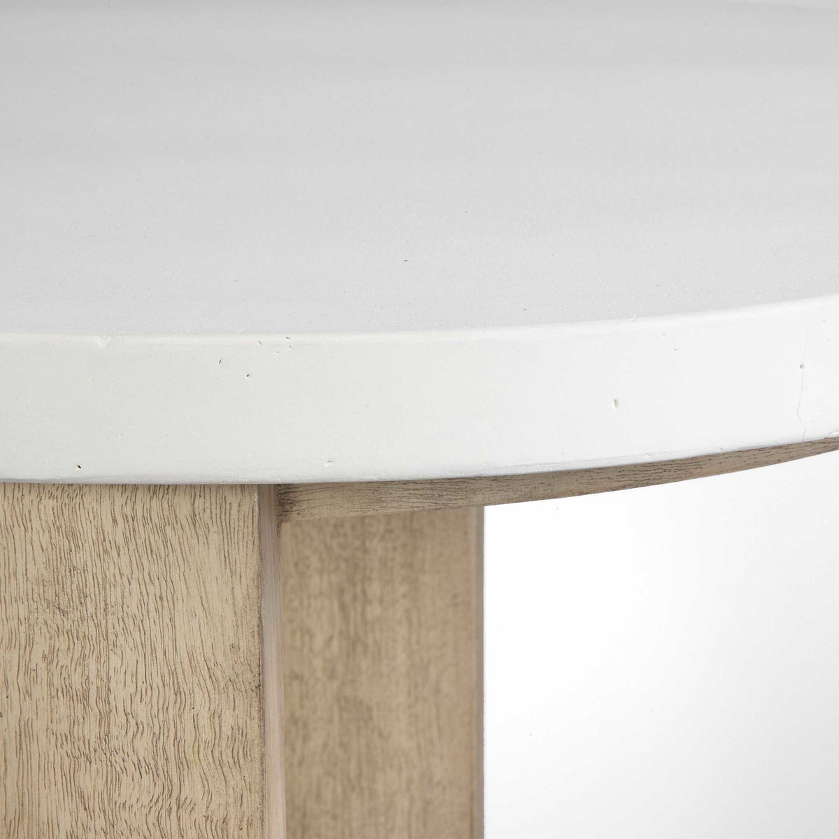 Tatli Stone Top Side Table, Side & End Table by Uttermost, 24" width x 24.4" height x 24" depth View 6