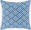 Basketweave Accent Pillow, Decorative Pillow by Surya, 16" length x 16" width thumbnail