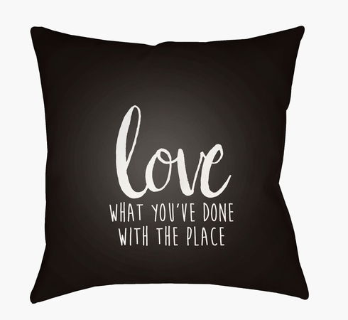 Love The Place Accent Pillow