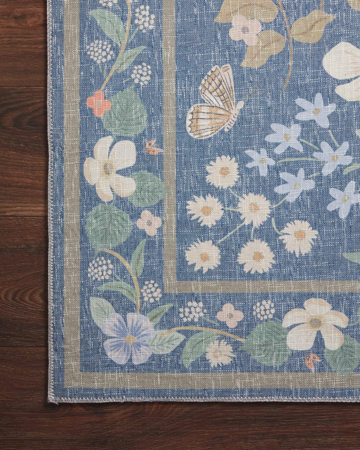 Rifle Paper Co. x Loloi Cotswolds Rug, 2'6" length x 7'6" width View 4