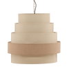 Danette Pendant Light White Natural, by Dovetail, 30" width x 28" height x 30" depth thumbnail 1