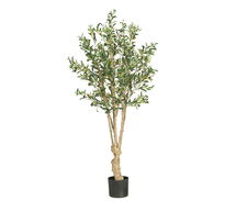 Online Designer Bedroom Faux Olive Tree, 5'