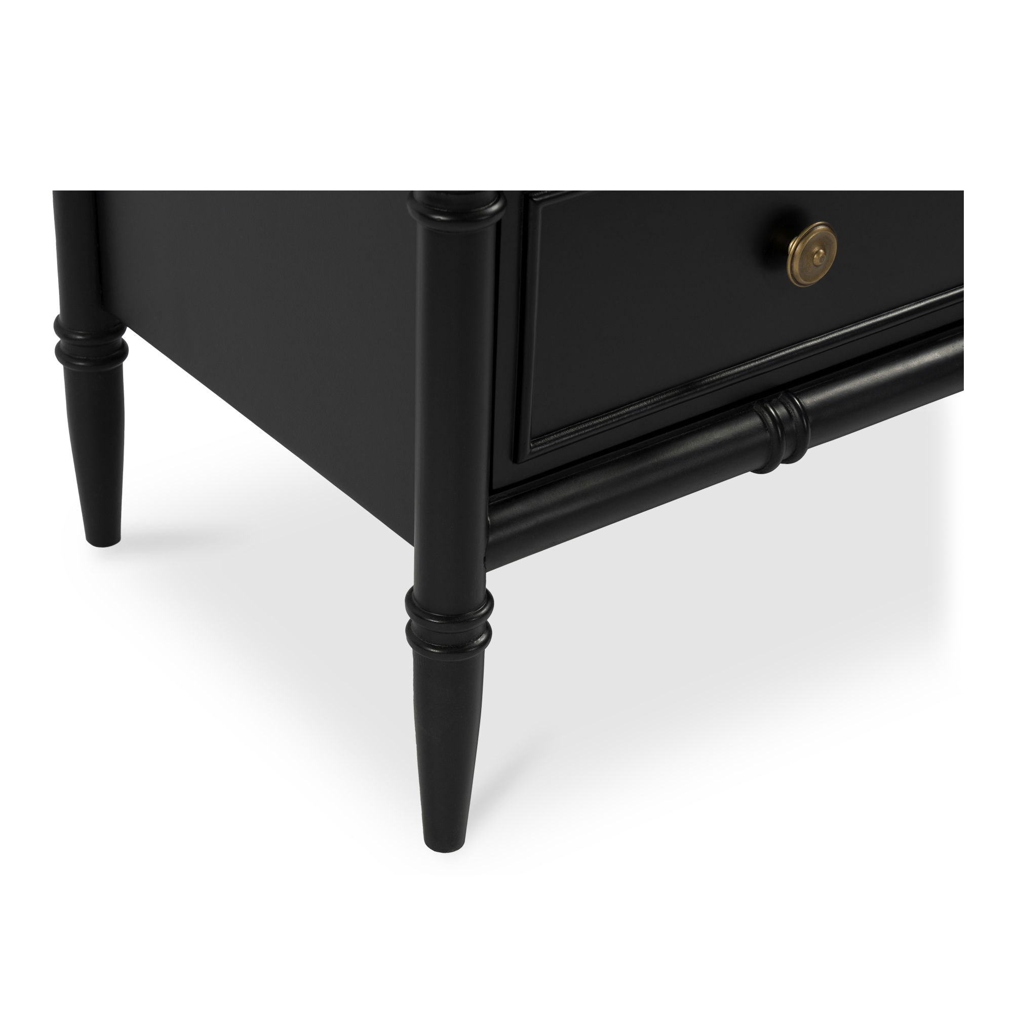 Eleanor 6 Drawer Dresser Black large image 