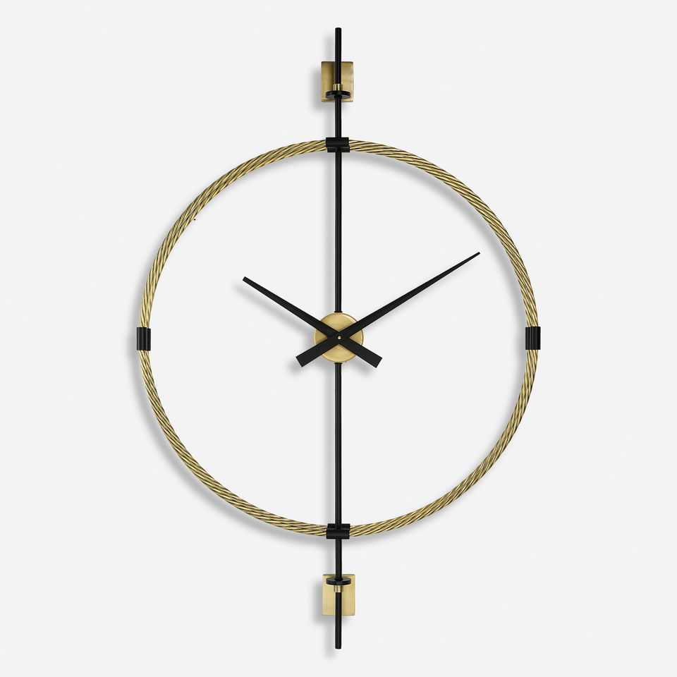 Time Flies Modern Wall Clock