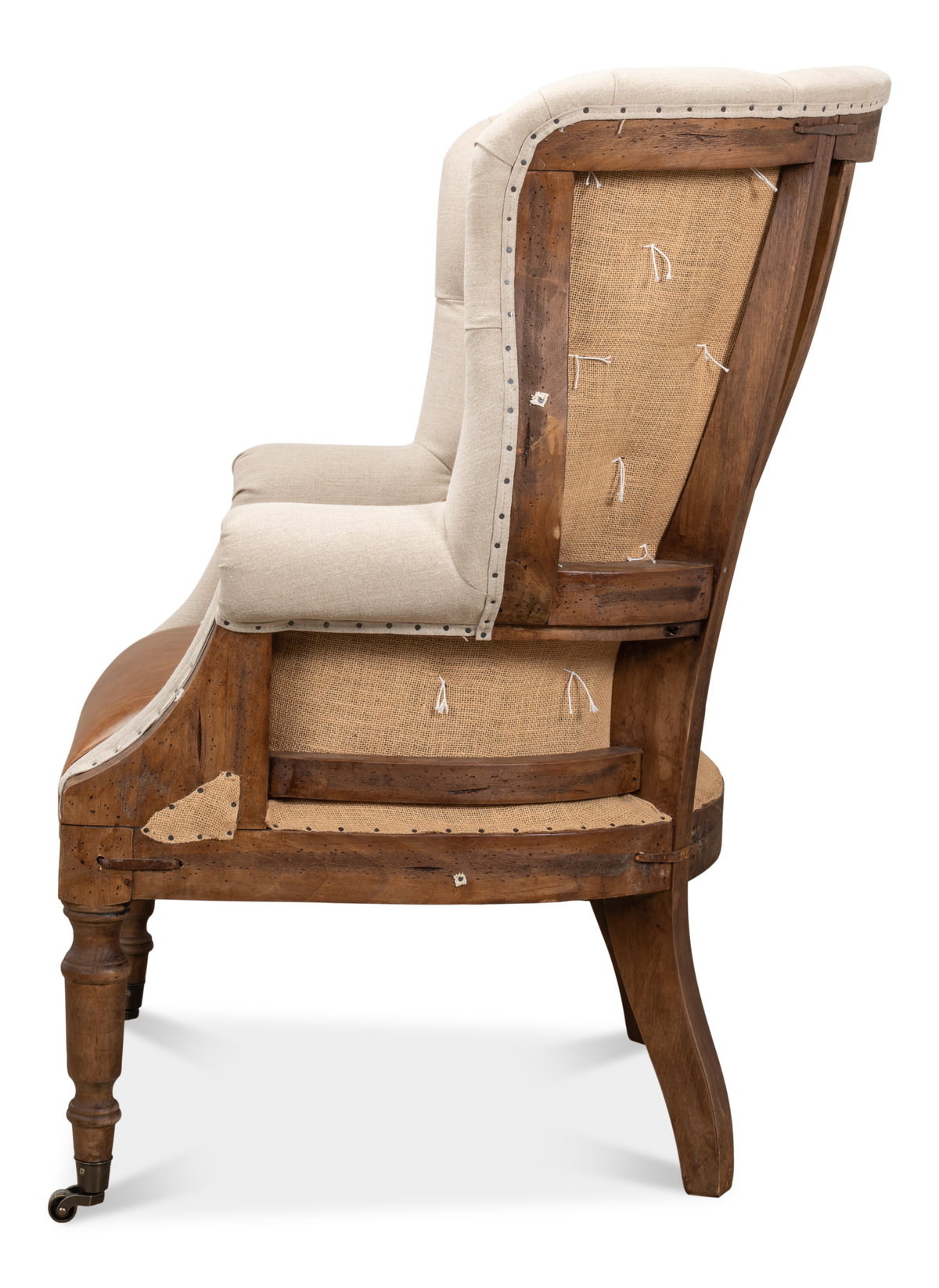 Cube Sofa, by Sarreid, 2'11" length x 7'4" width x 2'5" height View 10