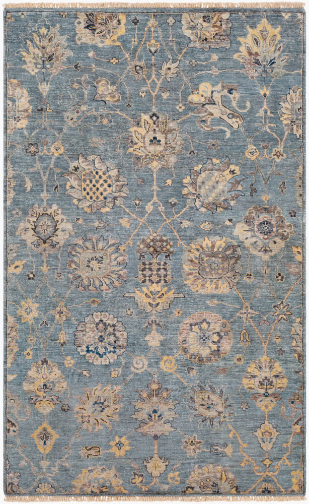 Theodora Handmade Rug, by Surya, 8' length x 5' width
