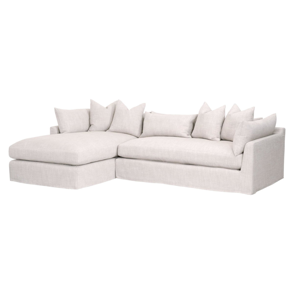 Haven 110' Lounge Slipcover LF Sectional, Seating by Essentials for Living, 110" width x 31" height x 75.5" depth View 2