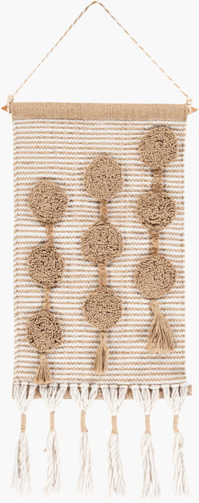 Lamont Wall Hanging, by Surya, 14" width x 33" height