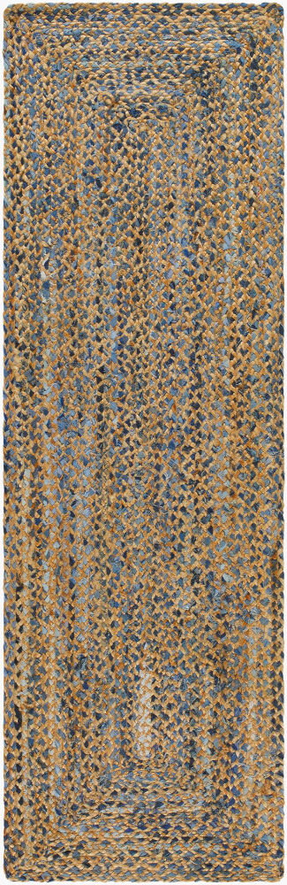 Trenzado Handmade Rug, by Surya, 8' length x 2'6" width