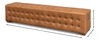 Beam Bench Tufted Leather thumbnail 3