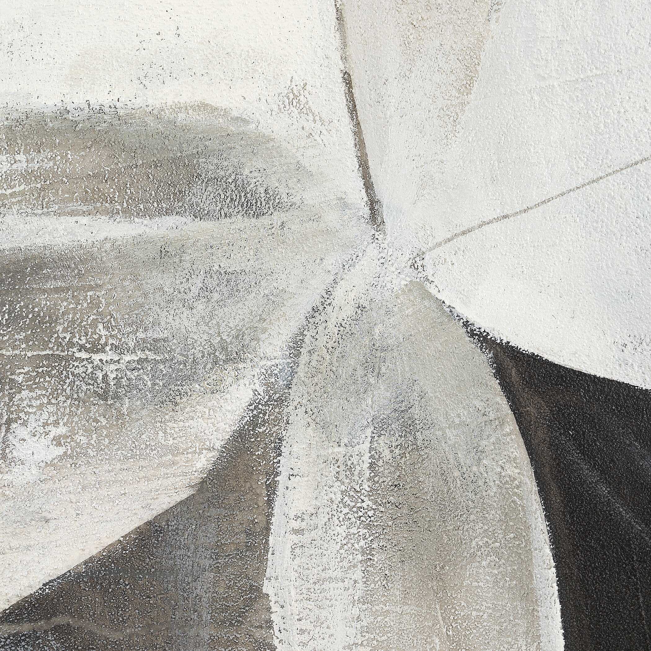 Folding Time Framed Abstract Art large image 