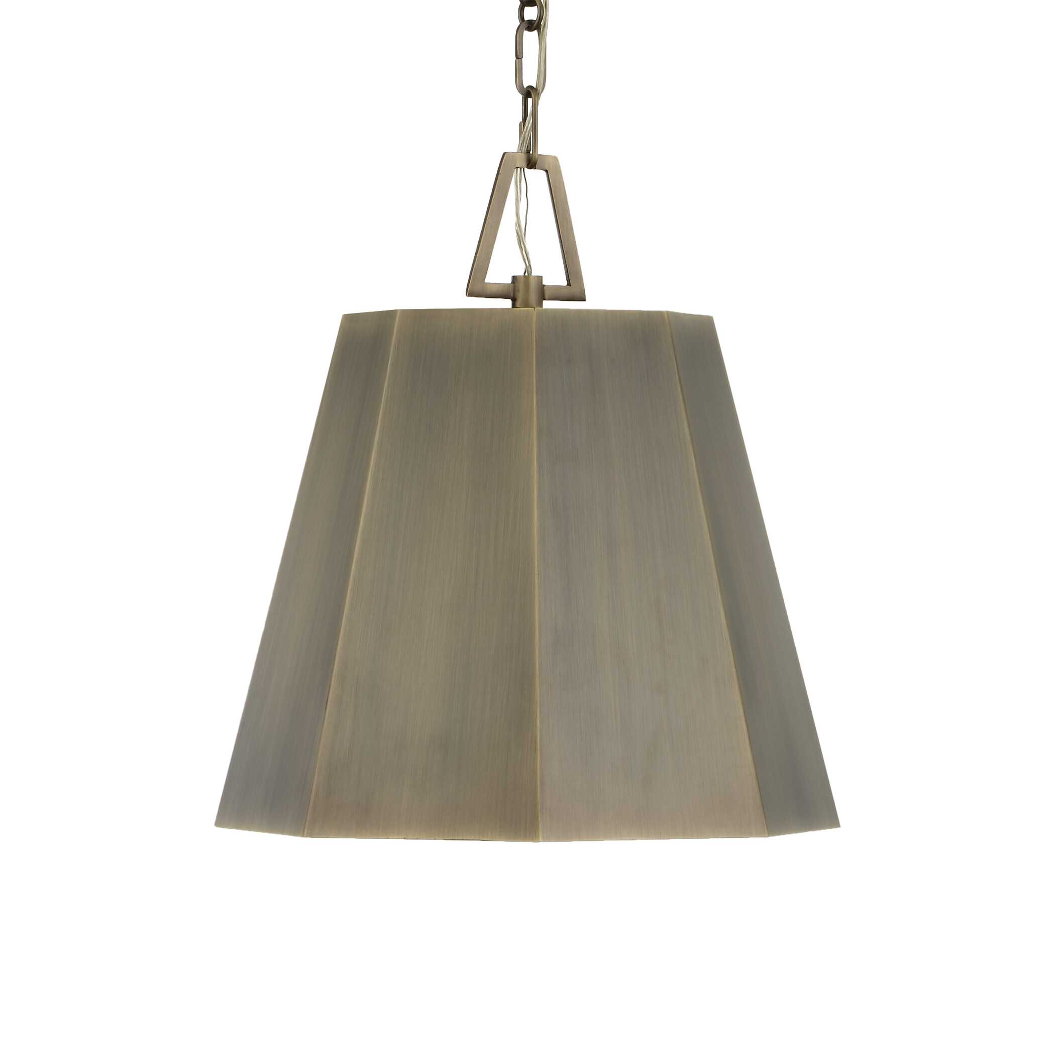 Granada 1 Light Hexagon Pendant, Ceiling Light by Uttermost, 15" width x 16" height x 15" depth View 6