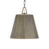 Granada 1 Light Hexagon Pendant, by Uttermost, 1'3" width x 1'4" height x 1'3" depth thumbnail 6