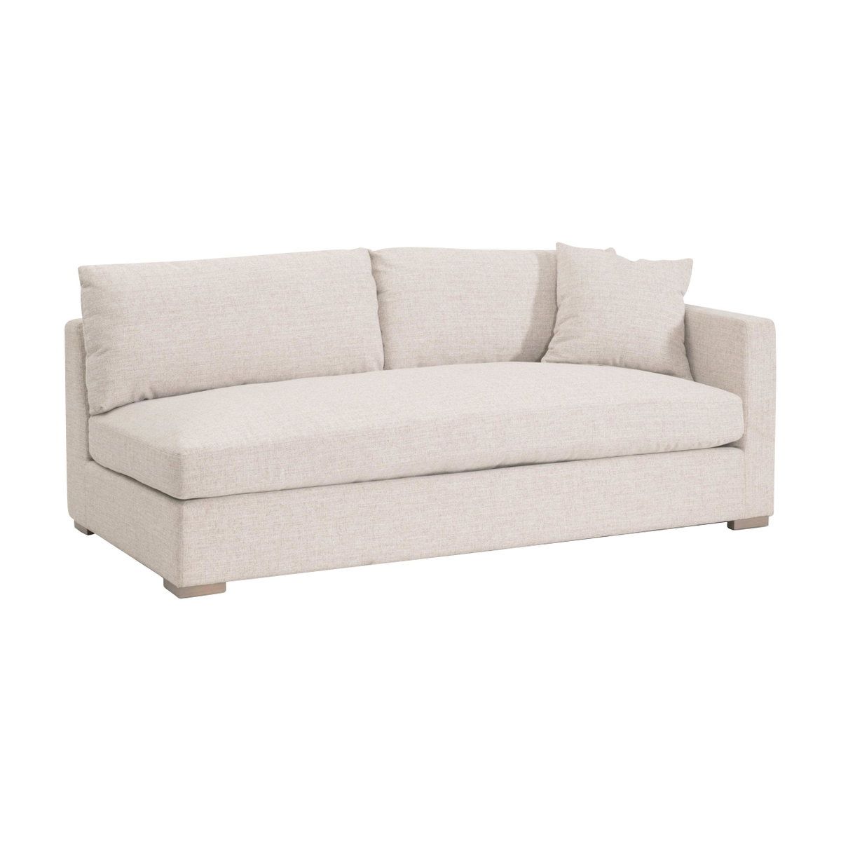Newport Outdoor Modular 2-Seat Right Track Arm Sofa, Seating by Essentials for Living, 76.5" width x 32.5" height x 37.5" depth View 2