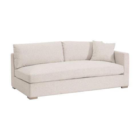 Newport Outdoor Modular 2-Seat Right Track Arm Sofa