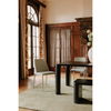 Post Small Dining Bench Black, Benche by Moe's Home, 62" width x 17" height x 16" depth thumbnail 6