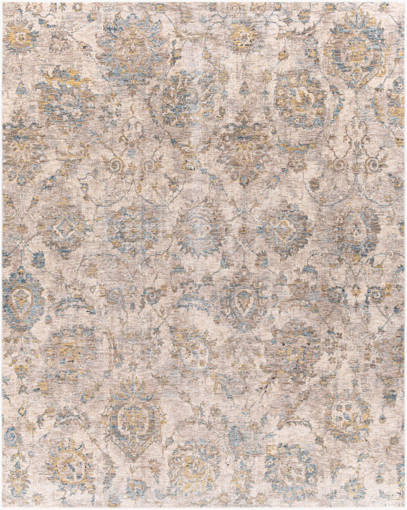 Mirabel Machine Woven Rug, by Surya, 10'2.05" length x 7'10.49" width