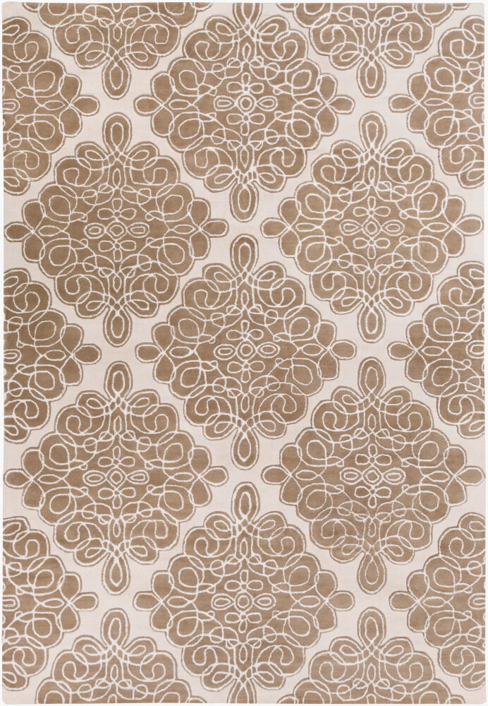 Modern Classics Handmade Rug, by Surya, 1'6" length x 1'6" width