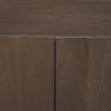 Swanson Dark Brown Wooden Scalloped Sideboard, Sideboards & Buffet by Mercana, 72" length x 19" width x 32" height thumbnail 11